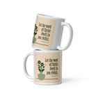 Col 3:16 - Bible Verse, word of Christ White Glossy Mug