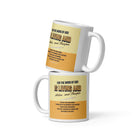 Heb 4:12 - Bible Verse, living and active White Glossy Mug