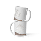 James 1:5 Bible Verse, ask of God White Glossy Mug