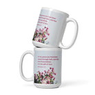 Eph 2:8 - Bible Verse, saved through faith White Glossy Mug