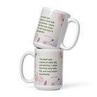 John 10:10 - Bible Verse, Abundant Life White Glossy Mug