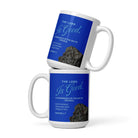 Nahum 1:7 - Bible Verse, The LORD is a stronghold White Glossy Mug