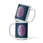 Col 3:23 - Bible Verse, work heartily White Glossy Mug