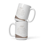 James 1:5 Bible Verse, ask of God White Glossy Mug