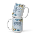 Deuteronomy 6:5 Bible Verse, You shall love White Glossy Mug