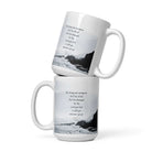 Joshua 1:9 Bible Verse, Do not be afraid White Glossy Mug