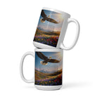 Isaiah 40:31 Bible Verse Who Wait White Glossy Mug 15 oz