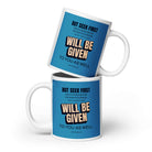 Matt 6:33 - Bible Verse, seek first God’s Kingdom White Glossy Mug