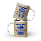 Eph 3:20 - Bible Verse, power in us White Glossy Mug