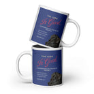 Nahum 1:7 - Bible Verse, The LORD is good White Glossy Mug