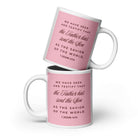 1 John 4:14 - Bible Verse, We have seen White Glossy Mug