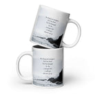 Joshua 1:9 Bible Verse, Do not be afraid White Glossy Mug